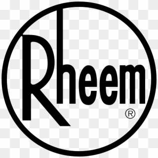 Rheem Logo Black And White - Logo Rheem, HD Png Download