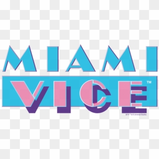 Jacksonville Is A 350 Miles North Of Miami, And Culturally - Miami Vice Logo Png, Transparent Png