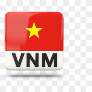 Illustration Of Flag Of Vietnam - China Flag Icon Square, HD Png Download