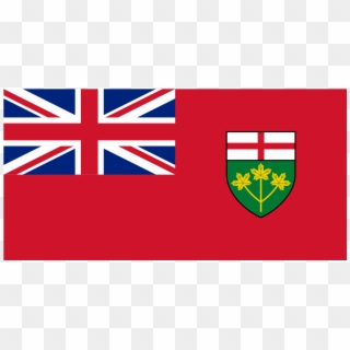 Ca On Ontario Flag Icon - Antigua And Bermuda Flag, HD Png Download