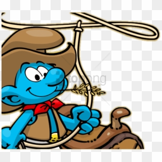 Free Png Cowboy Smurf Png Image With Transparent Background - Cowboy Smurf, Png Download