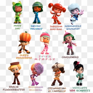 Sugar Rush Speedway Characters, HD Png Download