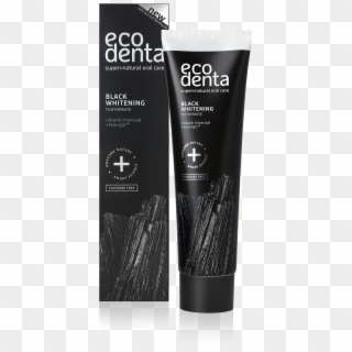4770001336991 Ecodenta Black 1534245303 - Ecodenta Extra Black Whitening Toothpaste, HD Png Download