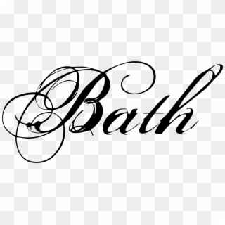 Bath - Word Art Bath, HD Png Download