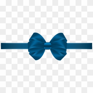 Blue Transparent Png Clip Art Gallery Yopriceville - Blue Ribbon Bow Png, Png Download