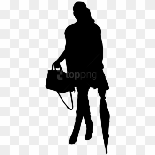 Free Png Woman Silhouette Png - Silhouette, Transparent Png