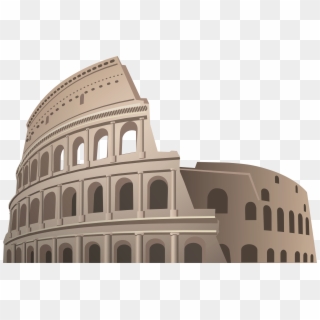 Colosseum Rome Png Clipart - Coliseum Vector, Transparent Png