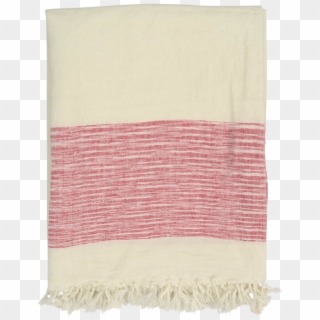 Laguna Red Striped Linen Throw - Scarf, HD Png Download