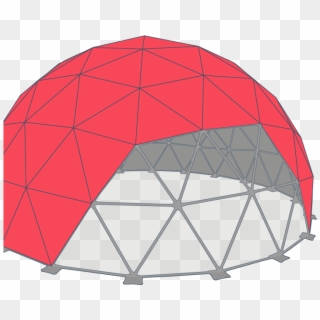 Geodesic Dome - Circle, HD Png Download
