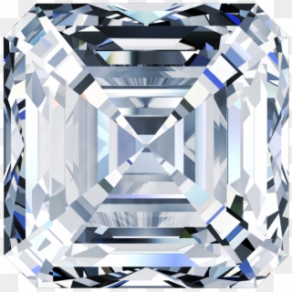 Asscher Cut Loose Diamond - Asscher Cut Diamond Transparent, HD Png Download