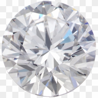 3/4 Ct Round Loose Diamond - White Diamond Round, HD Png Download