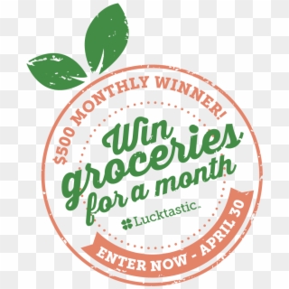 Lucktastic Win Groceries For A Month - Maraton De Montevideo 2014, HD Png Download