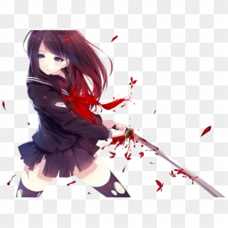 Ai Generated - Anime Girl - Transparent Background 24684150 PNG