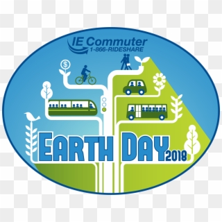 “green” Up Your Commute For Earth Day - Circle, HD Png Download