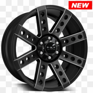 Hd Off-road Wheels Buckshot Satin Black Milled - Pro Comp 31, HD Png Download