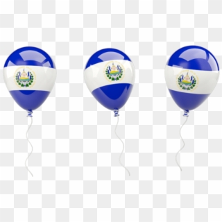 Illustration Of Flag Of El Salvador - Tiranga Balloon, HD Png Download