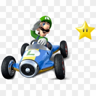 Mario - Luigi - Mario Kart 8 Luigi Wii U, HD Png Download