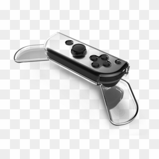 The Swivel Grip Is This Clear Case That Goes Over Each - Nyko Joy Con Grip, HD Png Download