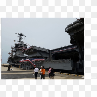 Us Aircraft Carrier In Singapore To Complement Naval - Battleship, HD Png Download