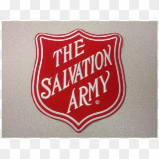The Salvation Army Shield Patch Shield With Red Background, HD Png Download