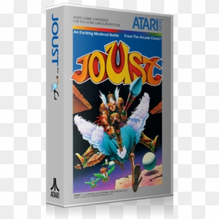 Atari 5200 Joust 2 Game Cover To Fit A Ugc Style Replacement, HD Png Download