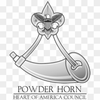 Powder Horn - Bsa Powder Horn Logo, HD Png Download