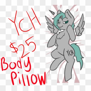 Front Body Pillow - Cartoon, HD Png Download