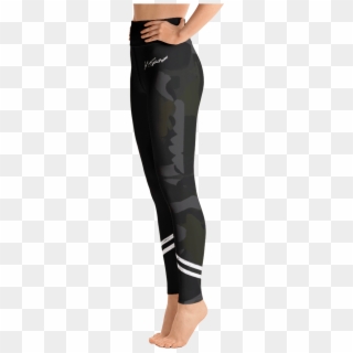 Dark Camo Print Dancewear Leggings - Yoga Pants, HD Png Download