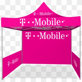 10ft X 10ft Pop Up Tent Canopy Complete Set Pink - T Mobile Rookie Challenge, HD Png Download