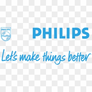 Philips Logo Png Transparent - Philips Let's Make Things Better, Png Download