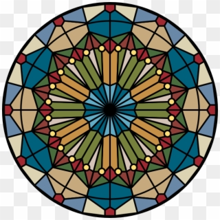 Stained Glass Png - Stained Glass Clipart Free, Transparent Png