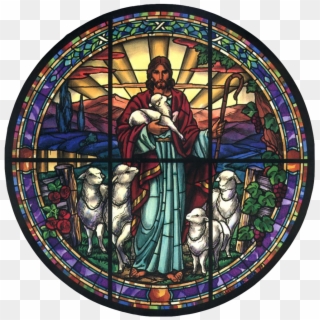 Good Shepherd Window - Stained Glass, HD Png Download