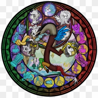 Stained Glass Clipart Large - Discord My Little Pony Png, Transparent Png