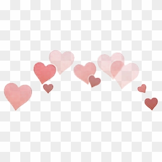 Sticker Heartsticker Heart Snapchatfilter - Transparent Background Heart Crown Png, Png Download