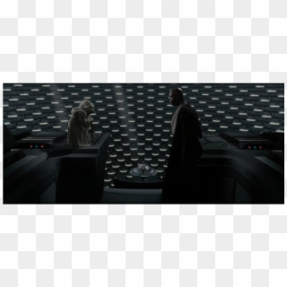 Mace And Yoda Watch As Palpatine's Emergency Powers - Звездные Войны Сенат, HD Png Download