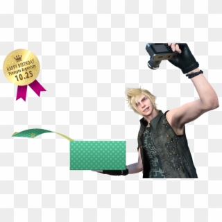 Final Fantasy Xv On Twitter - Prompto Birthday, HD Png Download