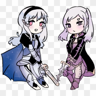 Corrin And Robin They're My Smash Mains - Cartoon, HD Png Download