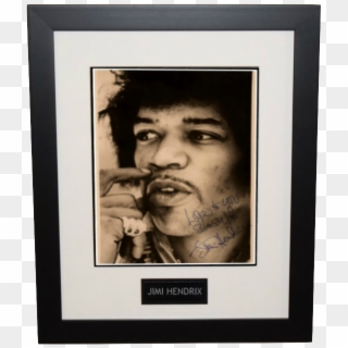 Jimi Hendrix Signed - Picture Frame, HD Png Download