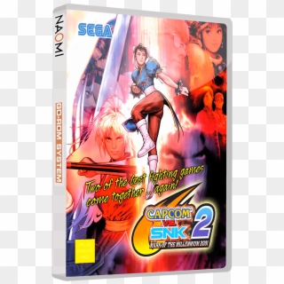 Sega Naomi 3d Boxes With Discs (gd-rom Set) - Capcom Vs Snk 2, HD Png Download