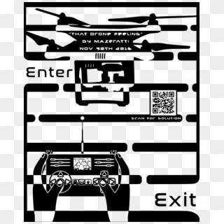 Computer Icons Drone Maze Feeling Game Unmanned Aerial - Poster, HD Png Download