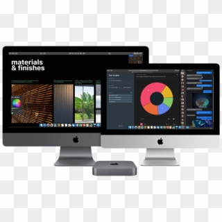 Mac Desktop - Computer Monitor, HD Png Download