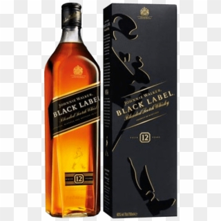 Johnnie Walker Black Label 12 Years Old En Etui - Whisky Black Label Prix, HD Png Download