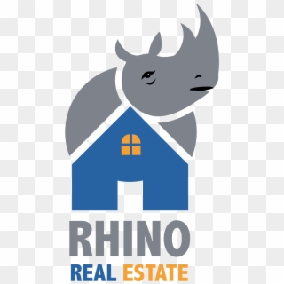 Simple And Modern Logo Featuring A Compouse Of Rhino, HD Png Download