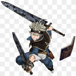 Featuring A Unique Combination Of Third Person Shooting - Asta Sword Black Clover, HD Png Download