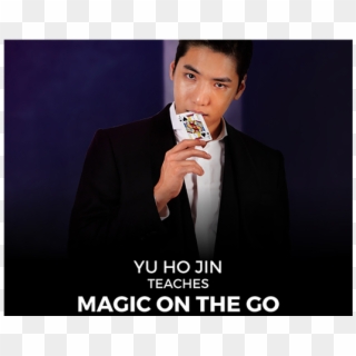 Yu Ho Jin Teaches Magic On The Go Video Download - Photo Caption, HD Png Download