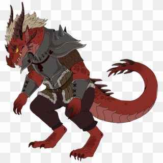 Dnd Red Dragonborn, HD Png Download