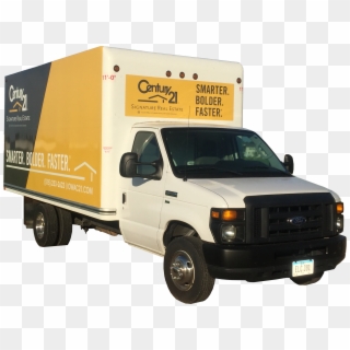 Century 21® Moving Truck Megan Hill Mitchum, Realtor® - Commercial Vehicle, HD Png Download
