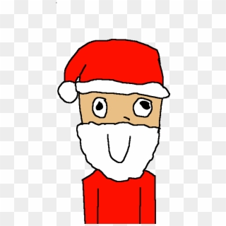 Crappy Santa Drawing - Cartoon, HD Png Download