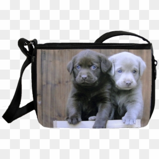 Bonnie & Clyde, Shoulder Bag, Synthetic Leather - Labrador Retriever, HD Png Download