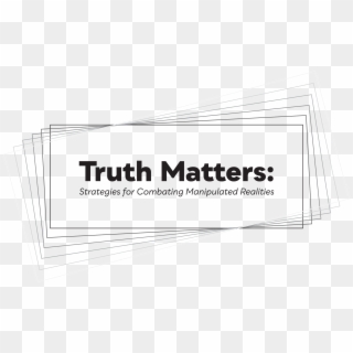 Web Logo Truth Matters Seminar 2019 - Line Art, HD Png Download